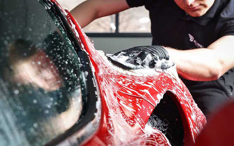 mycie samochodu w auto spa w olsztynie